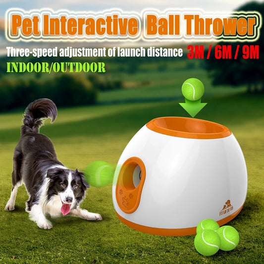 Pet ball dispenser dog toy ball thrower outdoor toys automatic ball dispenser mentally stimulating dog toys Thrower Machine