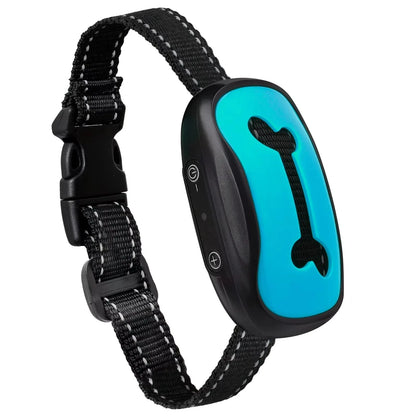 Pet Dog Anti Barking Device Dogs Training Collar USB Rechargeable Ultrasonic Stop Barking Vibration Anti Bark Collar Accessories