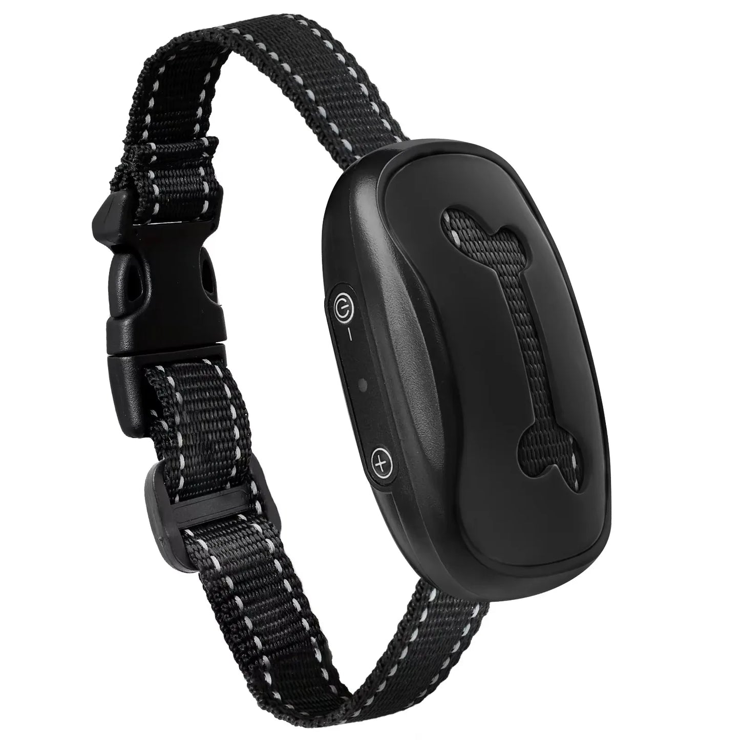Pet Dog Anti Barking Device Dogs Training Collar USB Rechargeable Ultrasonic Stop Barking Vibration Anti Bark Collar Accessories